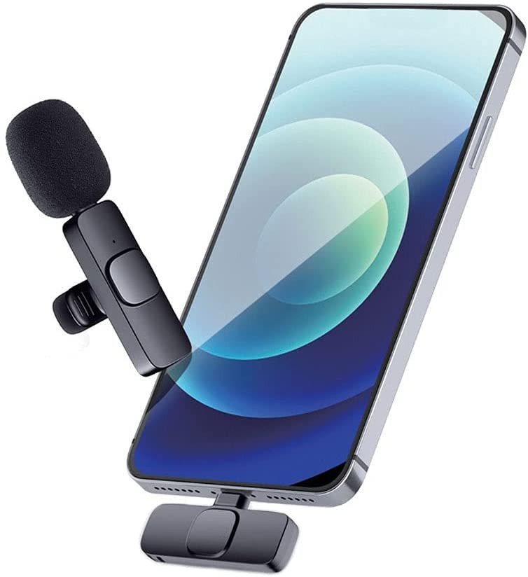 K8 Wireless Microphone | Remove Noise For Typ c | Professional Lapel Lavalier Wireless Microphone