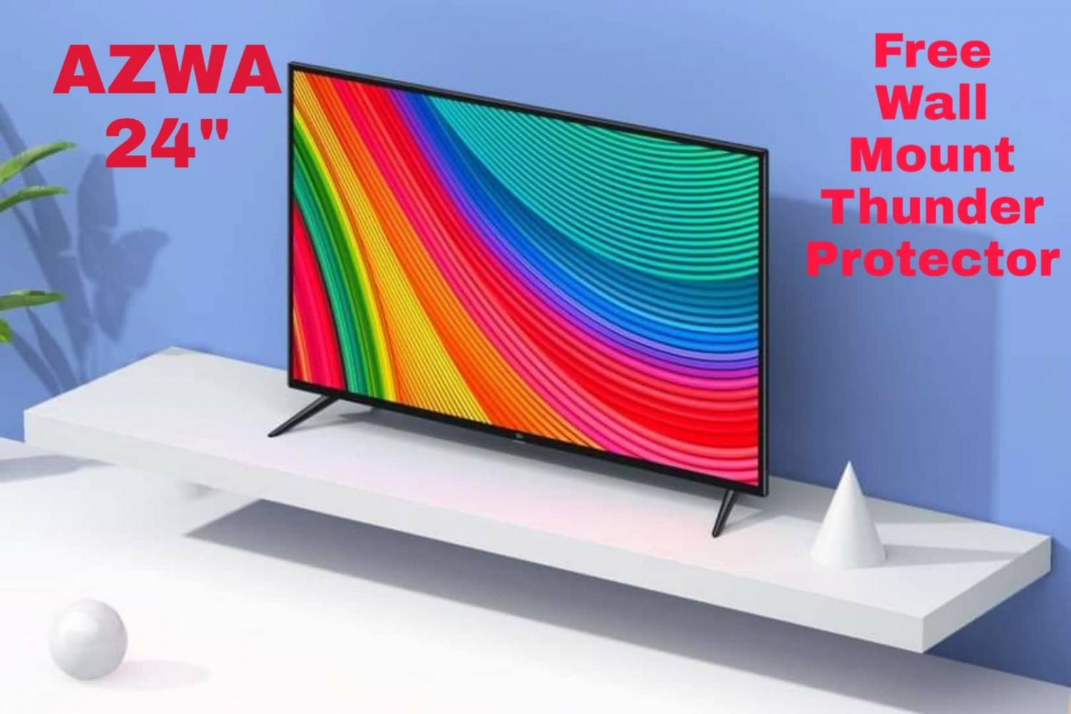 Azwa 24'' SLIM LED TV