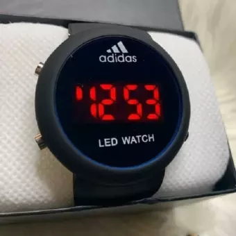 New Digital Led sports watch for men-Black