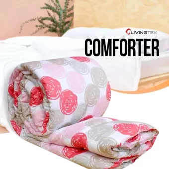1 PC King Size Comforter_Poly Filler Inside Feather Like Comforter_Lightweight Comforter Comes With Box Perfect For winter