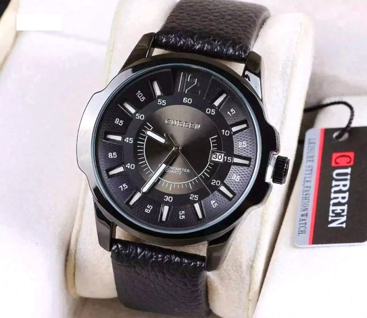 Original Artificial Leather Analog Watch