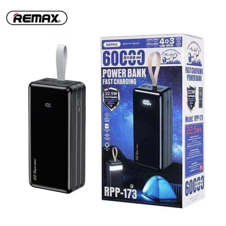 Remax 60000MAH Leader Series Fast Charging Power Bank RPP-173