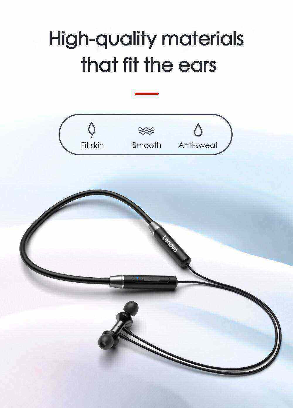 Lenovo HE05 Bluetooth 5.0 Wireless Earphones Stereo Headset with Mic