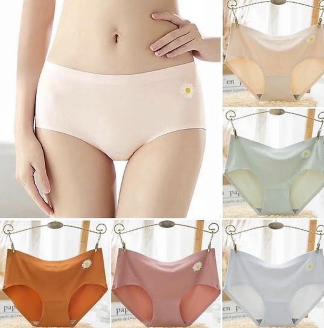 silk comfortable long time useable panty underwear for women - One Piece
