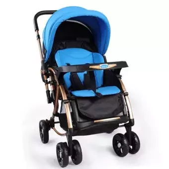 Best Baby Stroller C3 Pram for Your Baby-Magenta & Blue