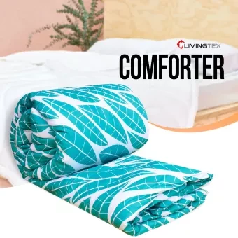 1 PC King Size Comforter_Poly Filler Inside_Feather Like Comforter Lightweight Comforter Comes With Box Perfect For winter
