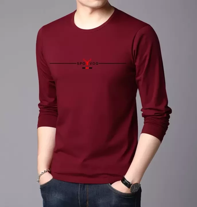 Best Long Sleeve Cotton T-Shirt for Men