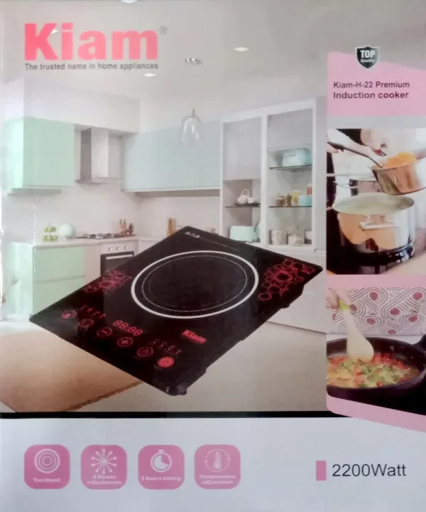 Kiam Induction Cooker H-22 Premium (2200 Watt)