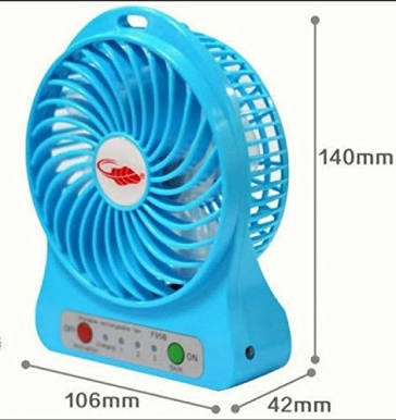 Portable Mini USB Rechargeable Fan