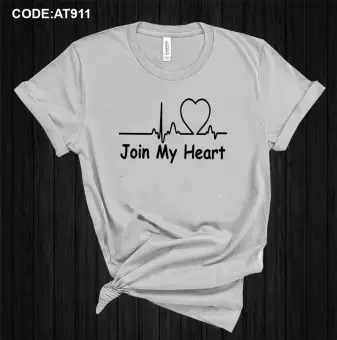 Join My Heart Half Sleeve T-Shirt