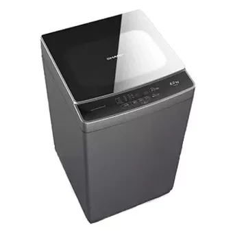 Sharp Full Auto Top Loading Washing Machine Es-X858 - 8.0 Kg Black
