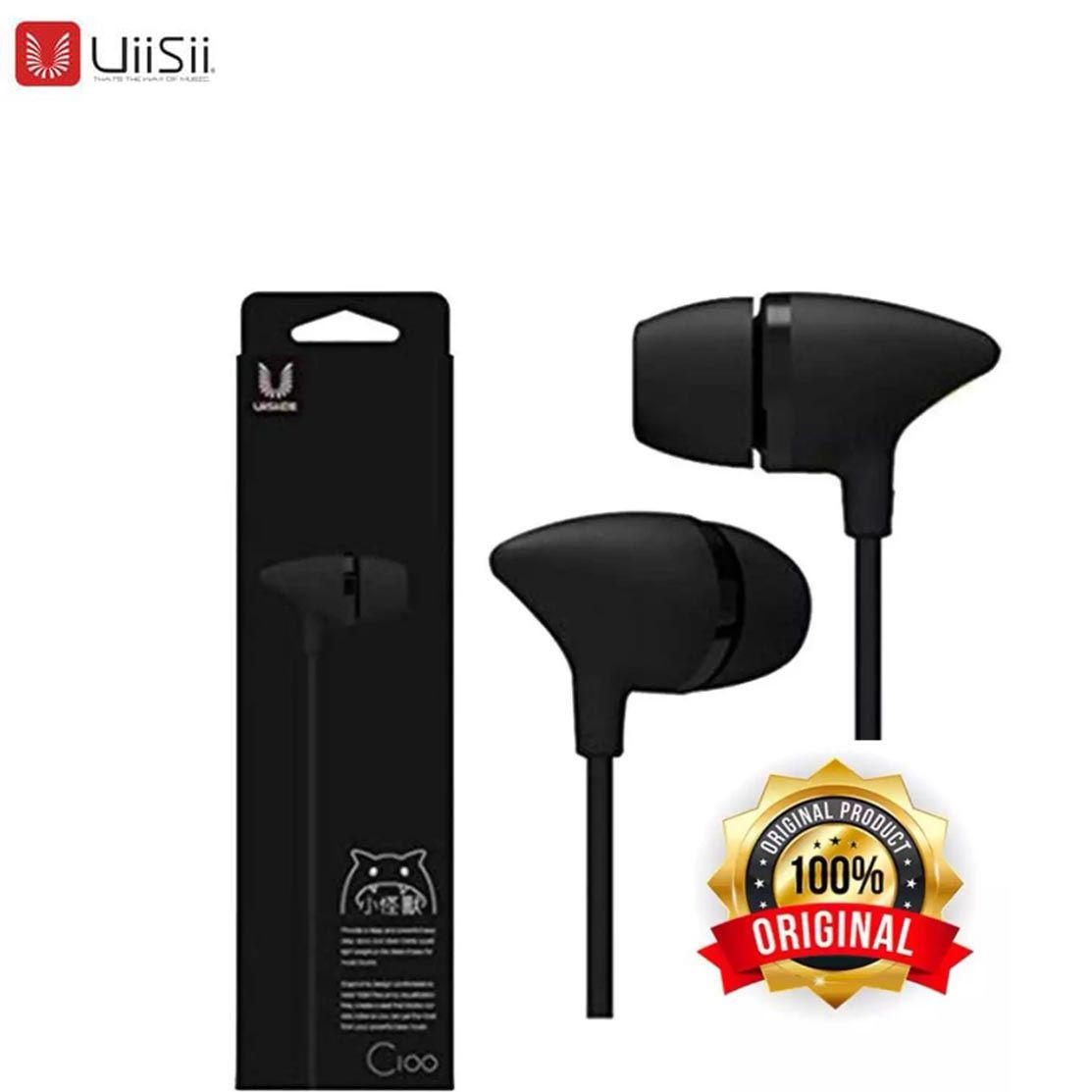 Best c100 in-ear wired earphones - black price