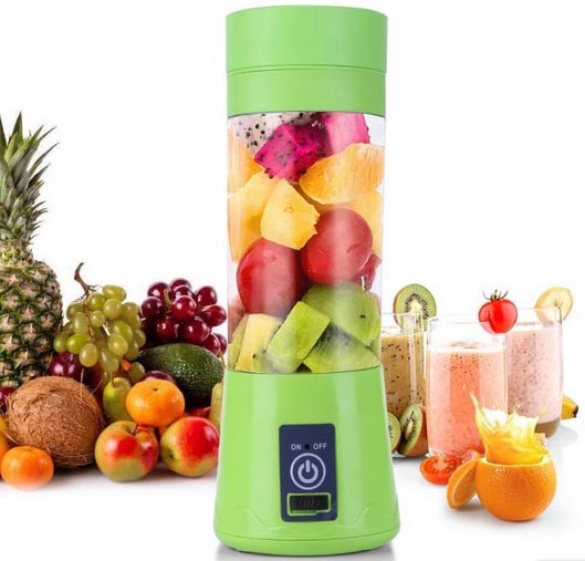 Portable USB Electric Smart Home Fruit Juicer Vegetable Juice Maker Blender Rechargeable Cup With Charging Cable