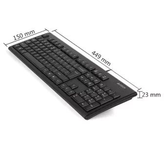 Bangla A4tech Usb Fn Multimedia Keyboard