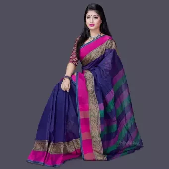 Multicolor Cotton Saree for Women