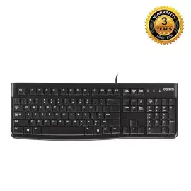 Logitech K120 Black USB Keyboard with Bangla