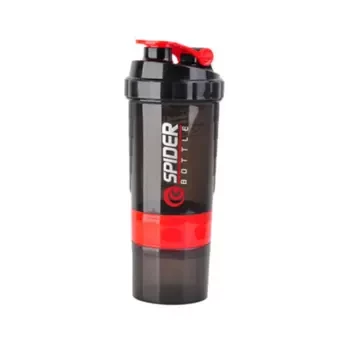 Protein Shaker & Gym Bottle 3 in 1 Stylish Package
