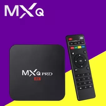 OTT MXQ PRO 4K Android Smart TV Box - Black - Android TV Box 4K
